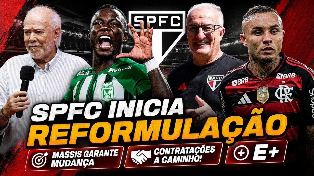 EXCL: SPFC INICIA PROCESSO DE MUDANÇAS NO FUTEBOL / 3 REFORÇOS / PRESIDENTE MILIONÁRIO NO SPFC