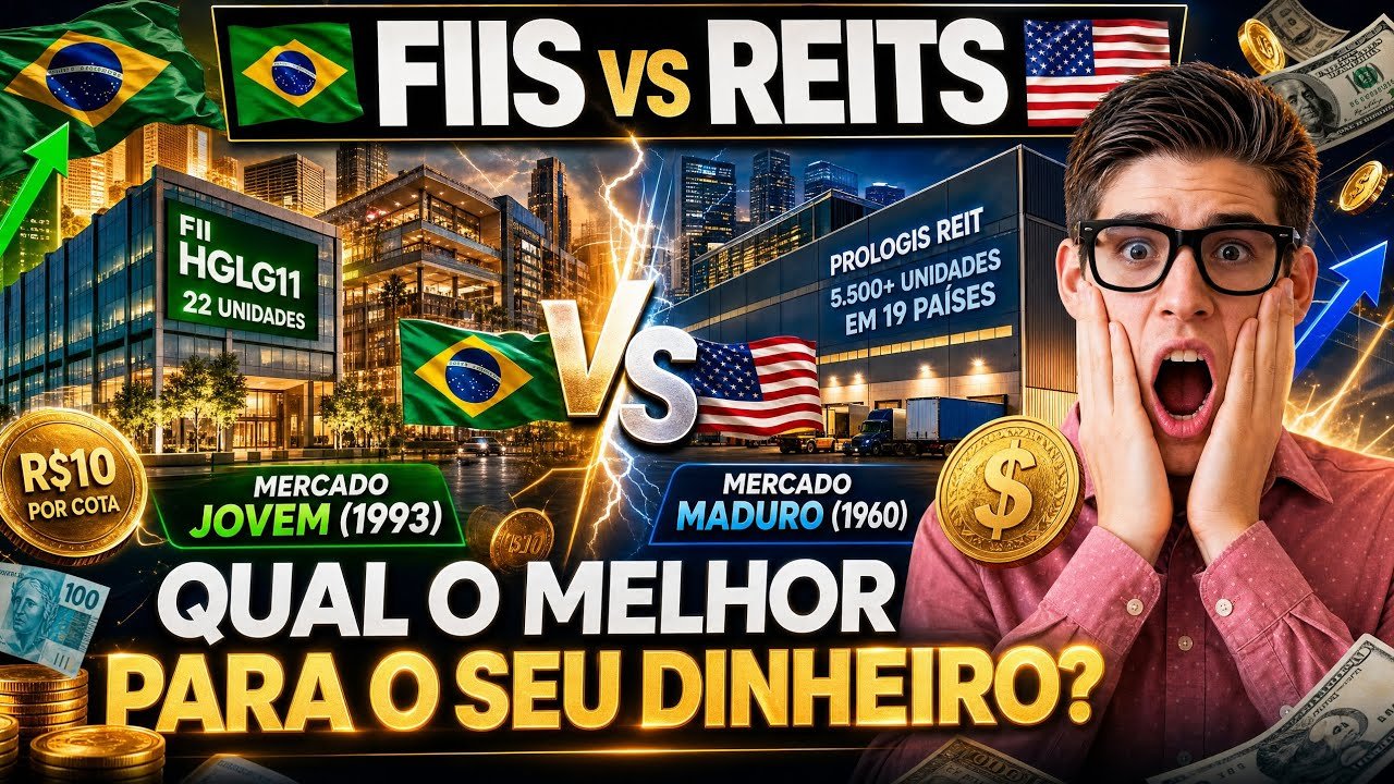 FIIS vs REITS: Qual a Diferença? (Onde Investir Seu Dinheiro)