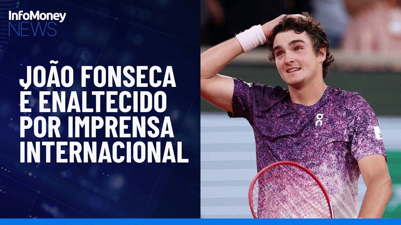 Imprensa internacional exalta João Fonseca após vitória | InfoMoney News