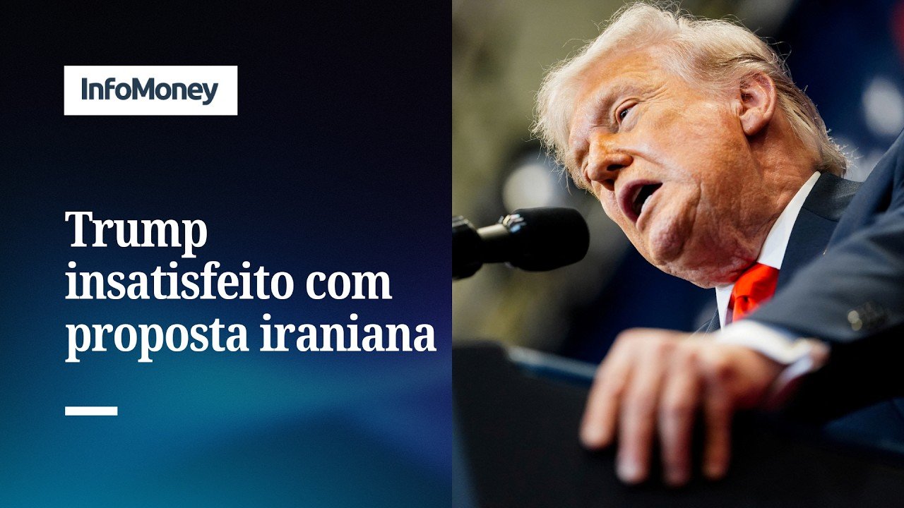 “Irã quer fazer um acordo, mas eu não estou satisfeito com isso”, diz Trump | InfoMoney News