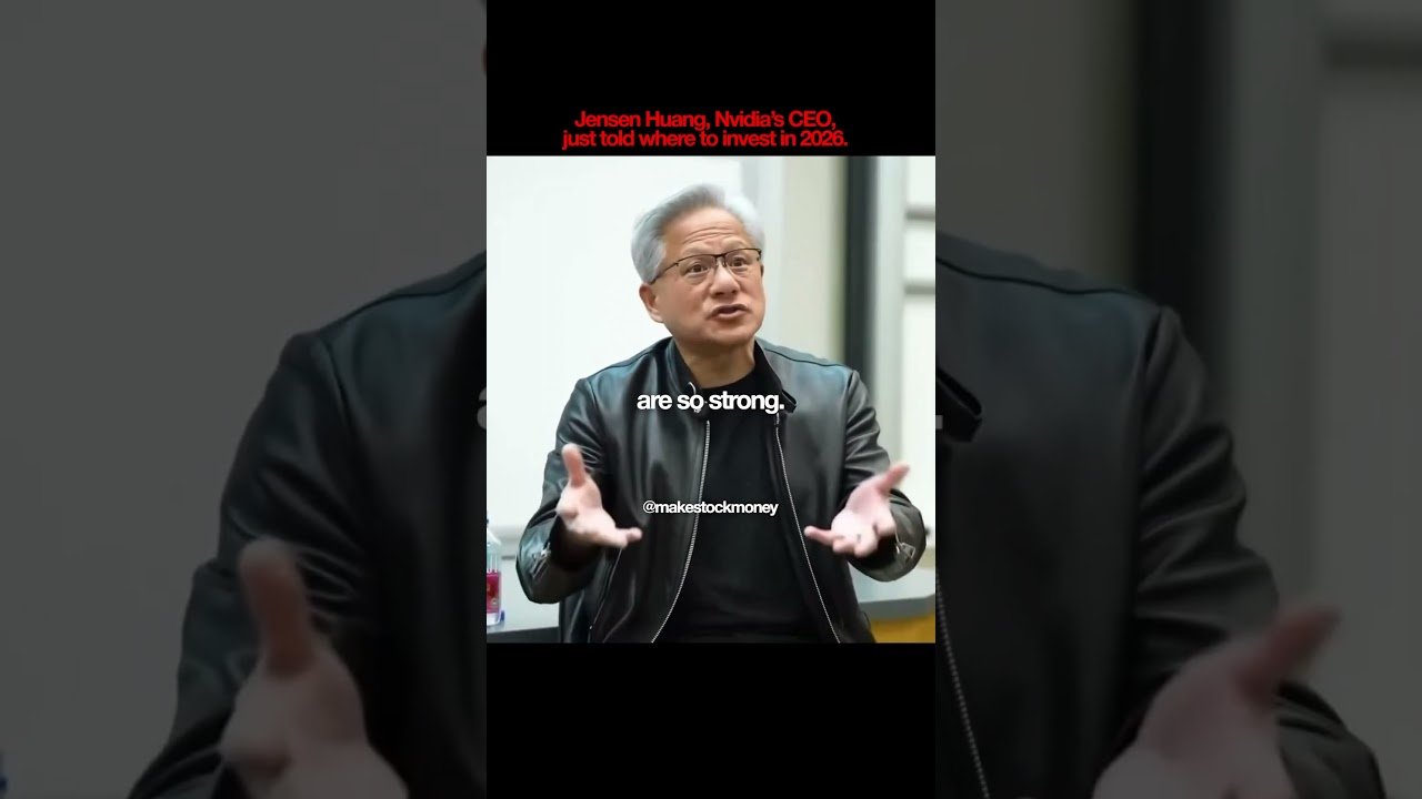 Jensen Huang on where to invest in 2026!🤯
