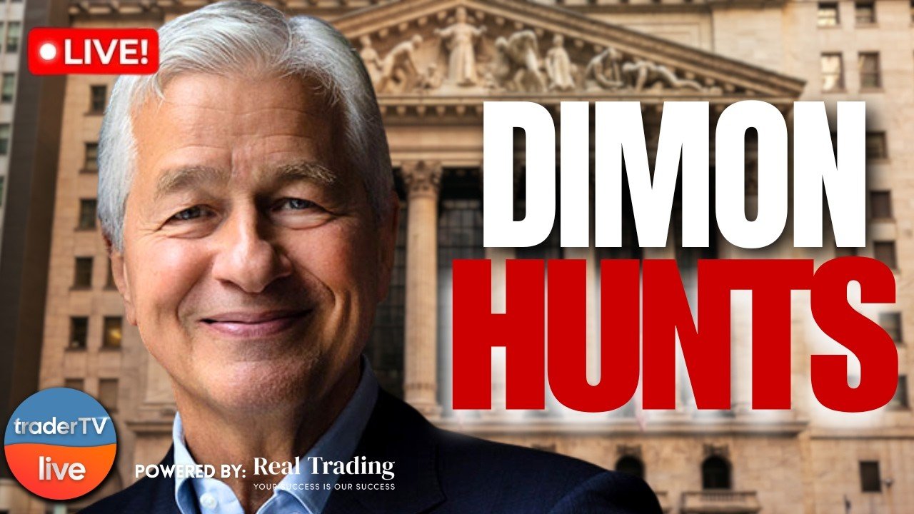 JPMorgan’s $20B Acquisition Hunt: Dimon Goes Shopping As Zscaler Crashes -30% | Stock Market Live