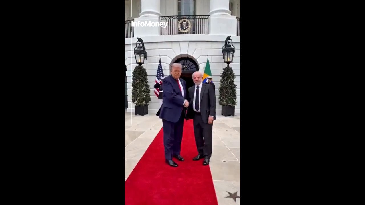 Lula publica vídeo de encontro com Trump