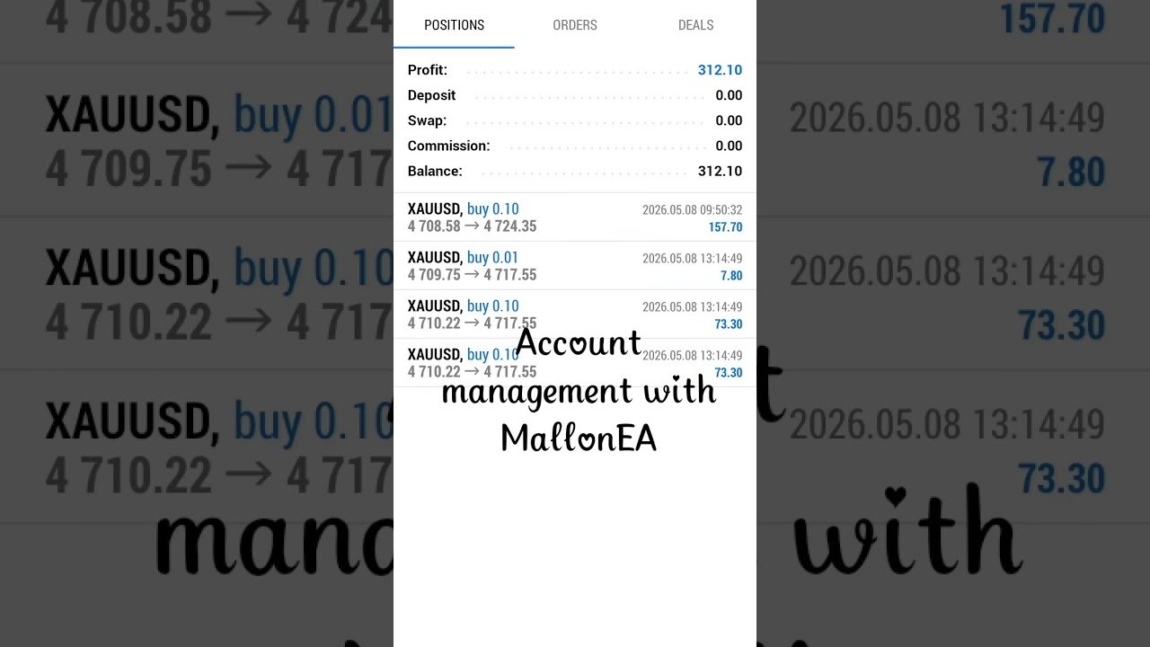 Making profit with one of the best EA robot (MallonEA)