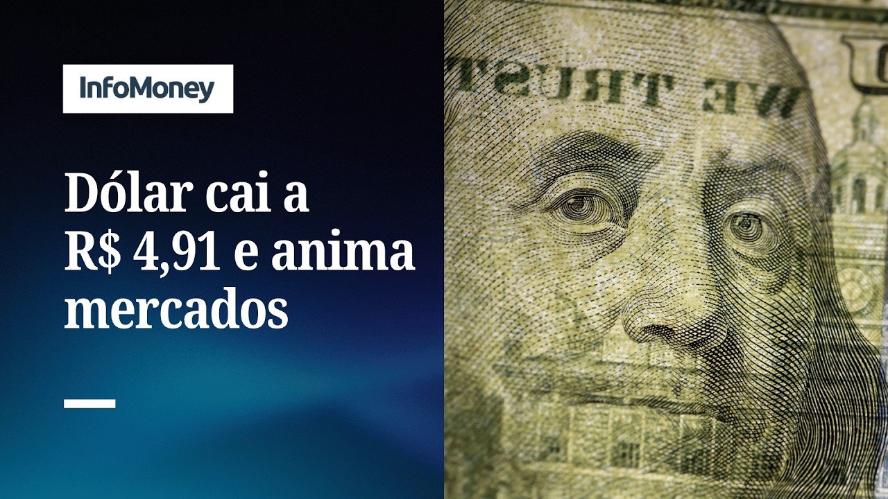 Mercado: Dólar alcança menor valor desde 2024 | InfoMoney News