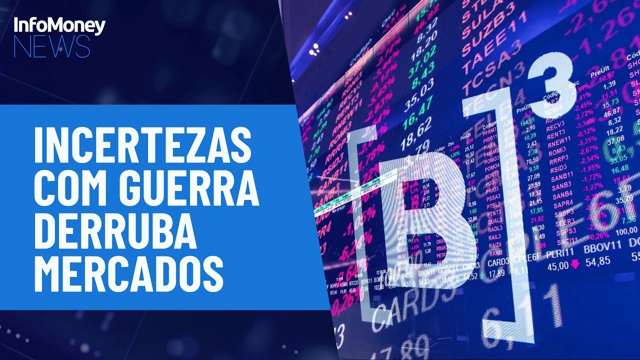 Mercados: Instabilidade e bancos puxam Ibovespa para baixo | InfoMoney News