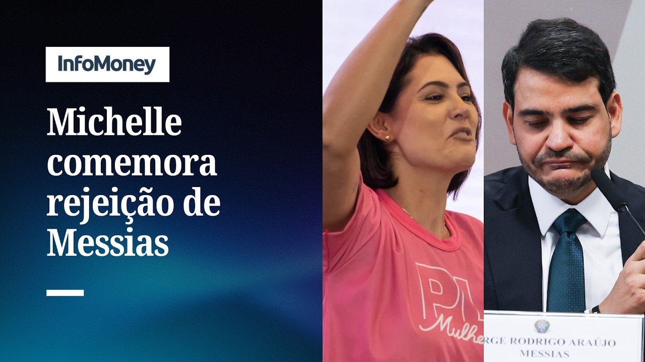 Michelle celebra rejeição de Messias no Senado: “Justiça de Deus foi feita” | InfoMoney News