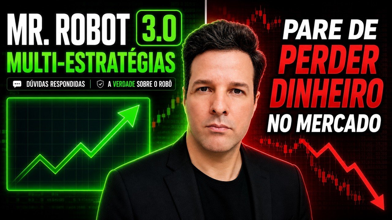 MR. ROBOT 3.0 MULTI-ESTRATÉGIAS/RESPONDENDO DUVIDAS DA GALERA/DOWNLOAD FREE ROBOT TELEGRAM #19