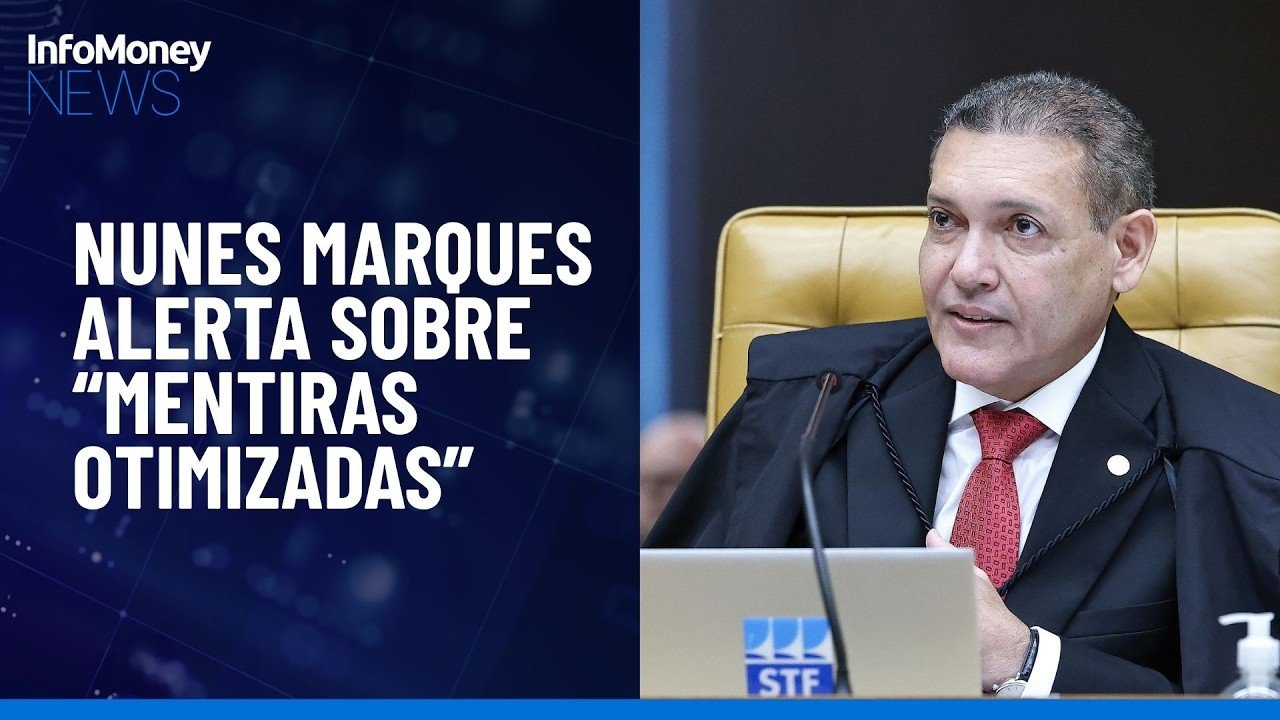 Nunes Marques alerta para risco de “mentiras otimizadas” por IA nas eleições | InfoMoney News