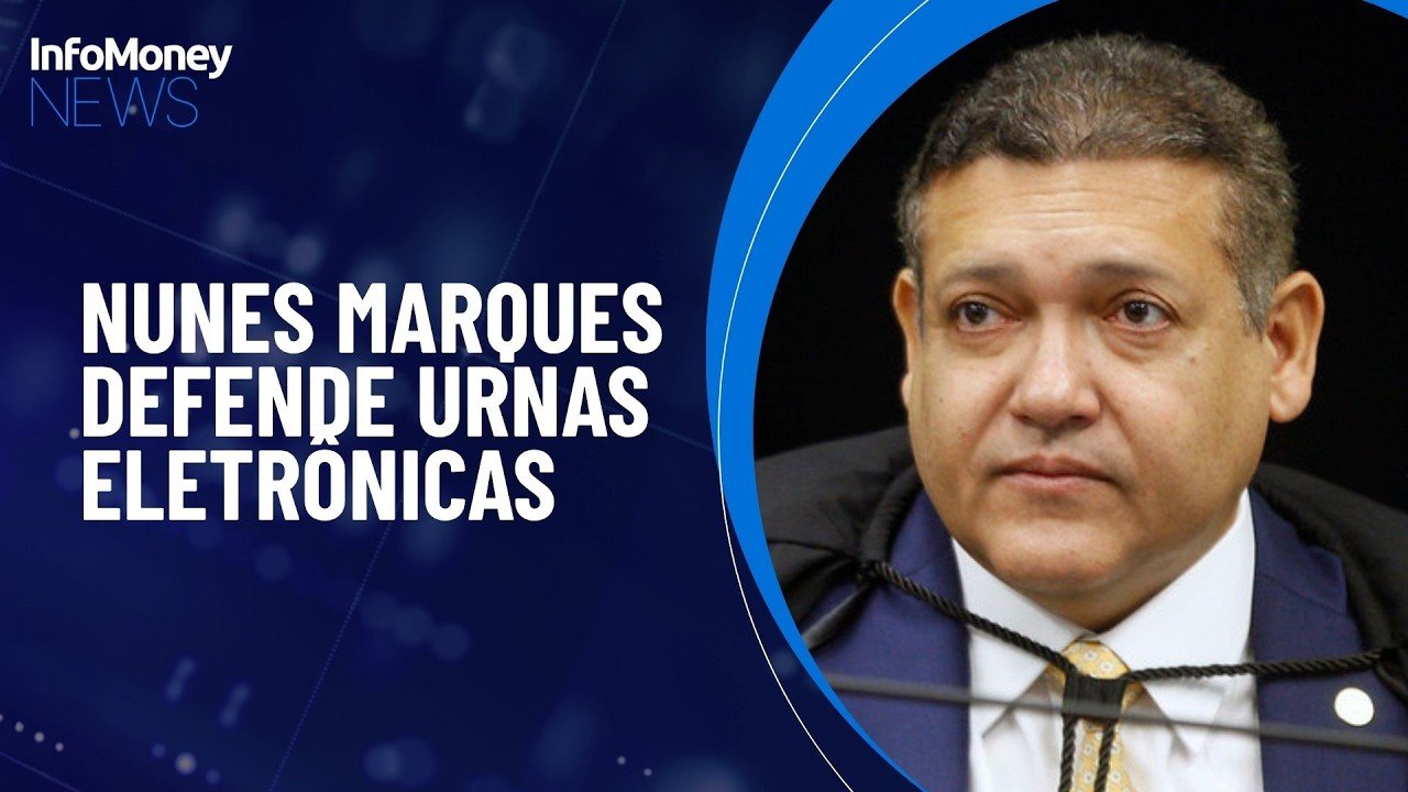 Nunes Marques chega à presidência do TSE com bandeira de defesa da urna eletrônica | InfoMoney News