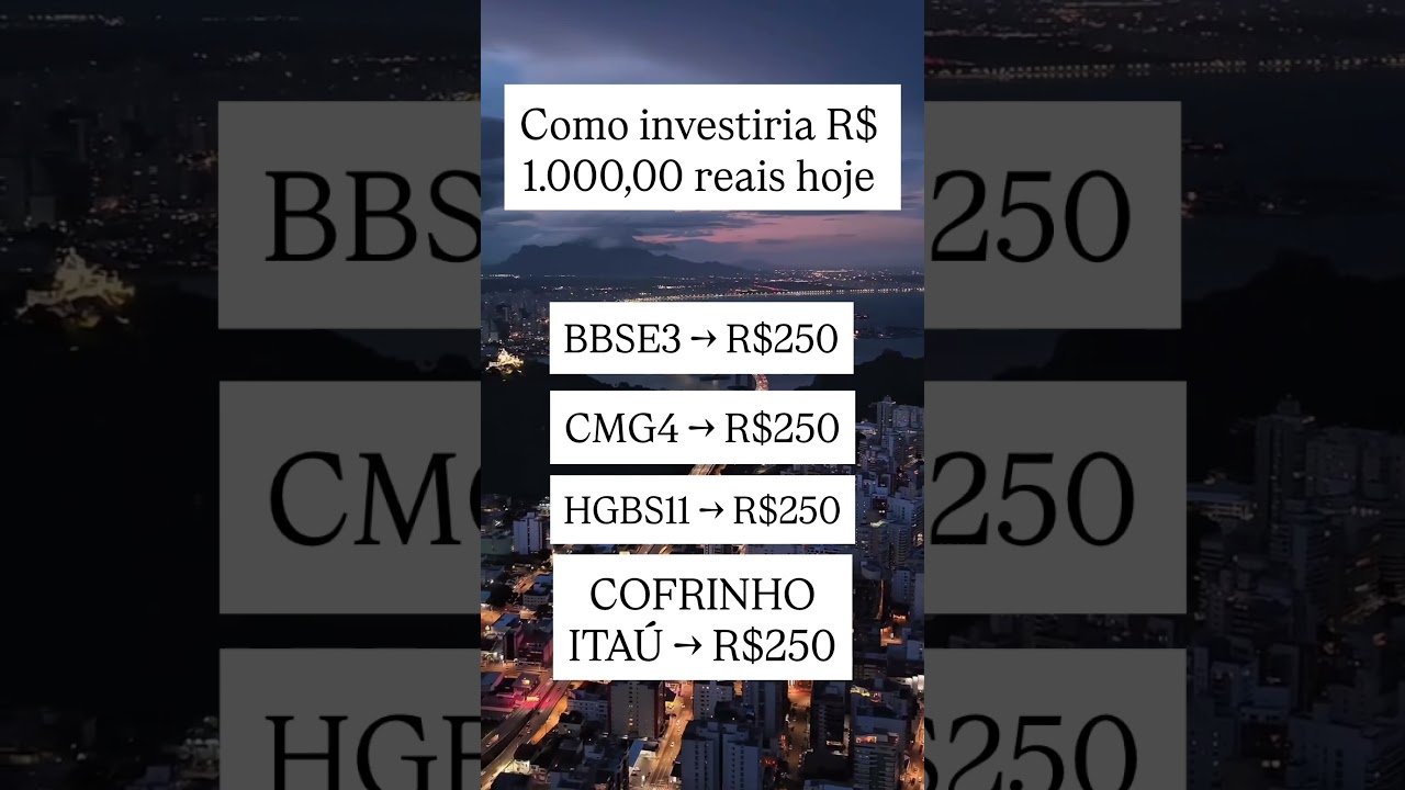 Onde Investir R$1.000 em 2026