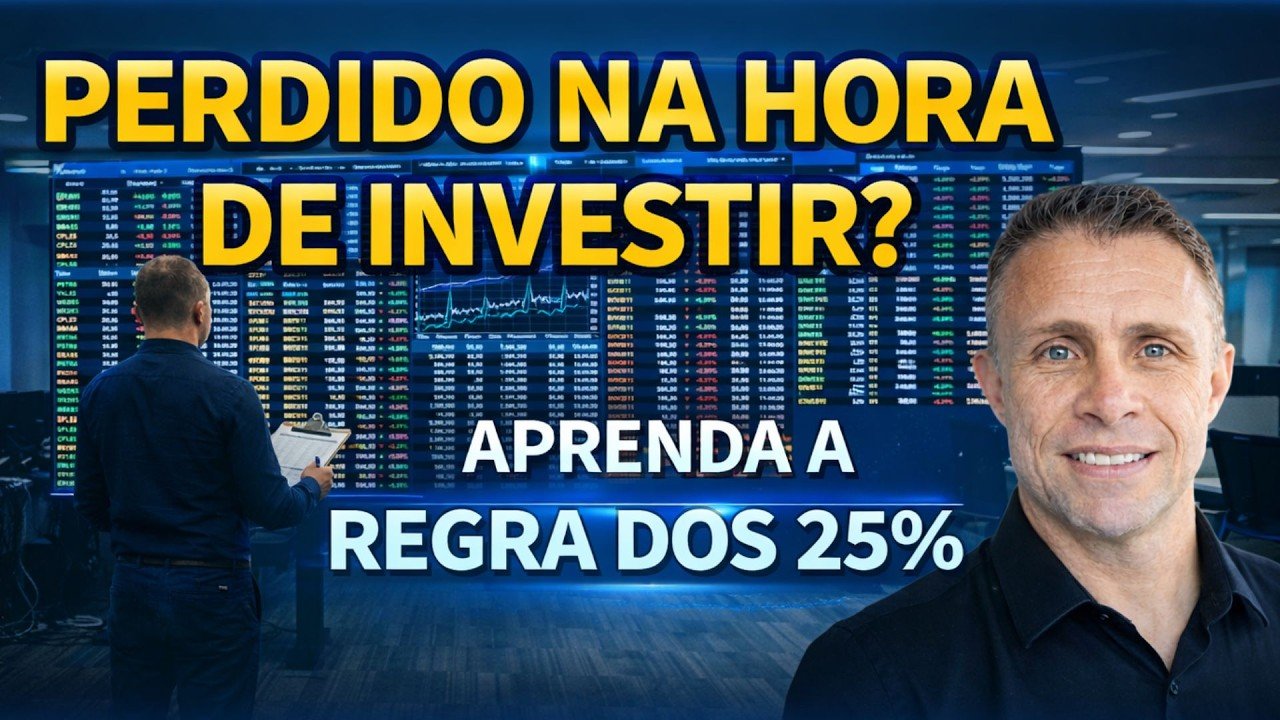 Pare de Pensar Onde Investir: Use Essa REGRA SIMPLES Todo Mês (e Fique Rico Mais Rápido)