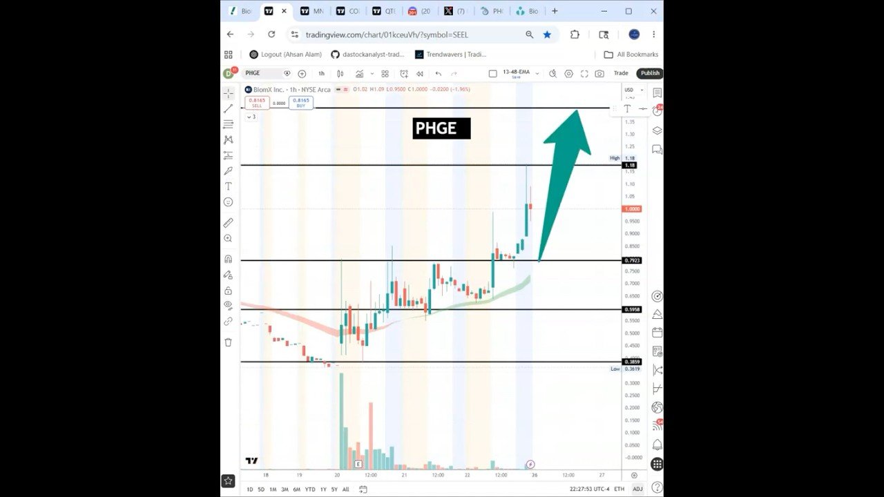 #PHGE 🔥 could move huge tomorrow if it breaks this! $PHGE