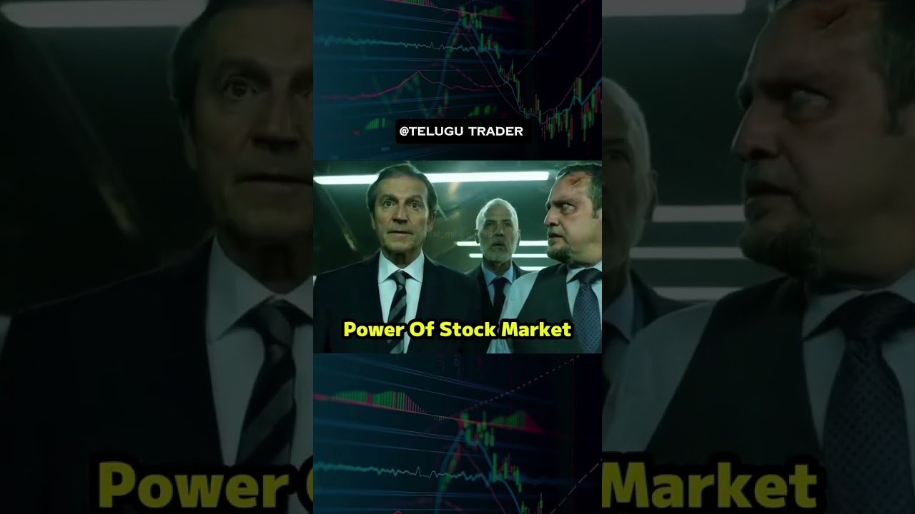 power of trading📈#stockmarket #daytrading#downside#learning #exploremore#motivation #teluguvlogs.