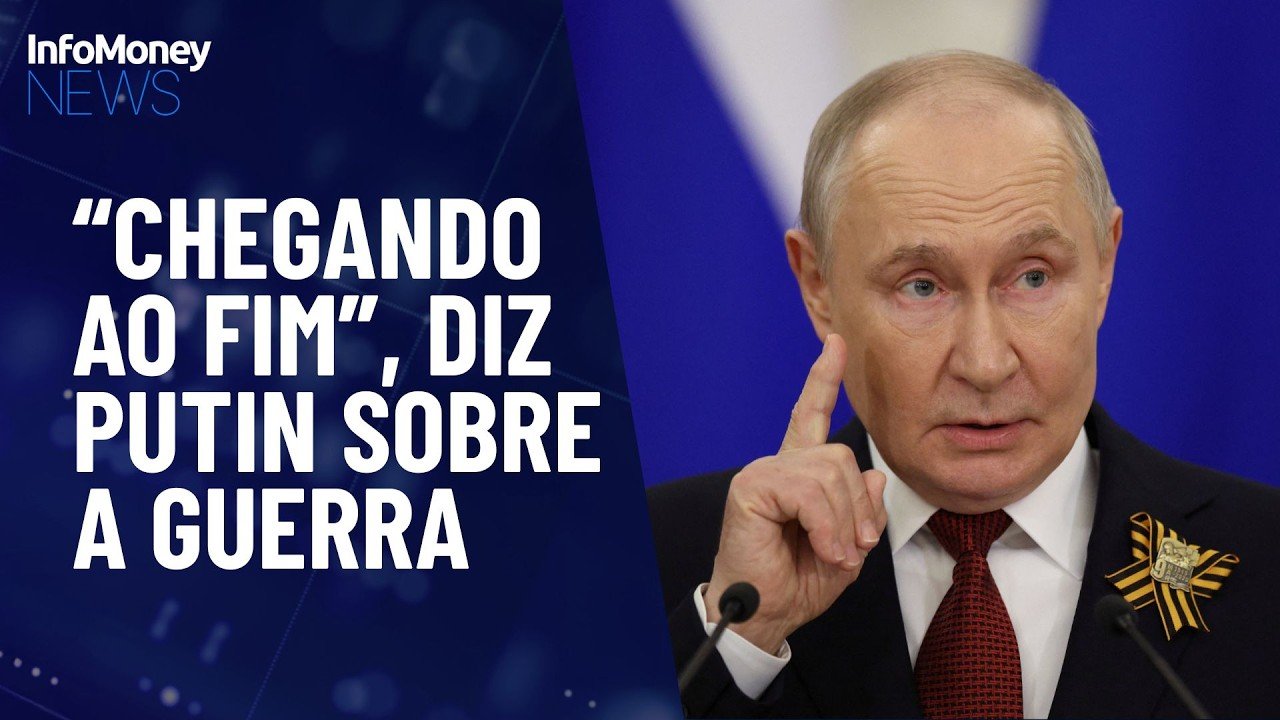 Putin diz ver o fim do conflito na Ucrânia se aproximando | InfoMoney News