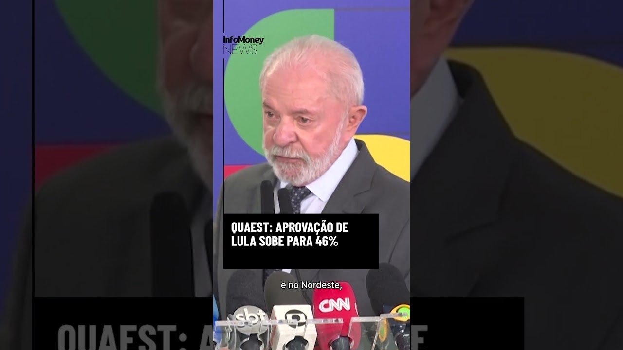 Quaest: Aprovação de Lula sobe para 46% com alívio entre independentes | InfoMoney News