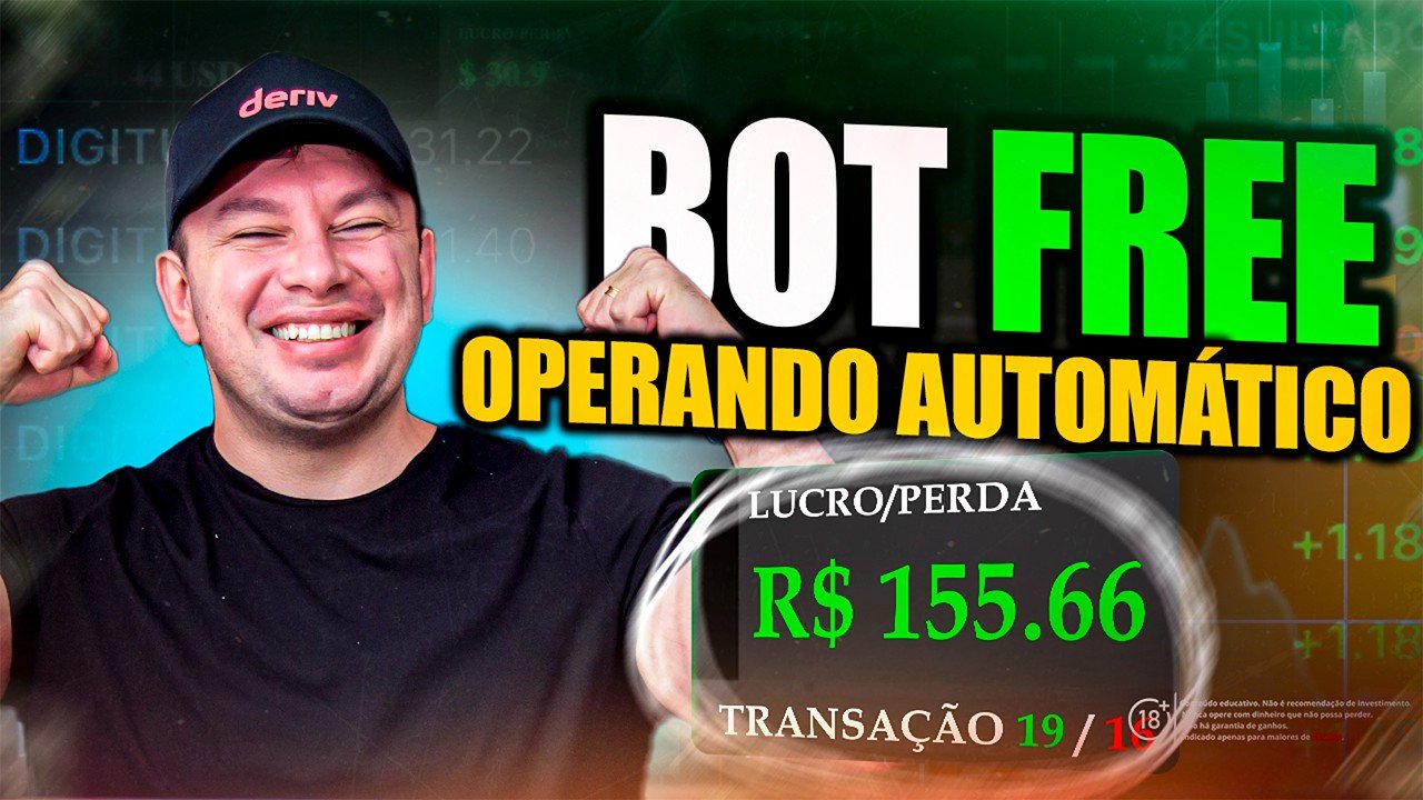 R$155.66 por dia com algoritmo Deriv Águia New Era | Isso realmente aconteceu e você vai ver agora!