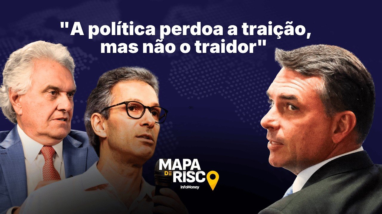 Reações de Zema e Caiado podem dividir a direita após áudios de Vorcaro e Flávio? | Mapa de Risco