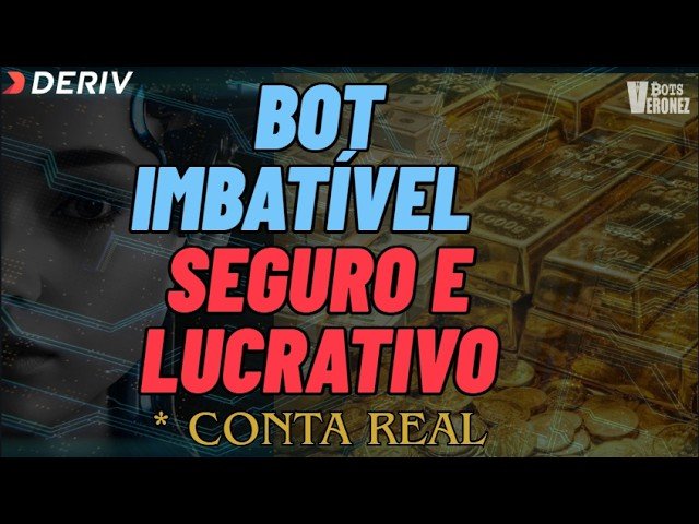 ROBÔ IMBATÍVEL 2026 – Lucrando Com Segurança e Alta Assertividade – Conta Real Deriv