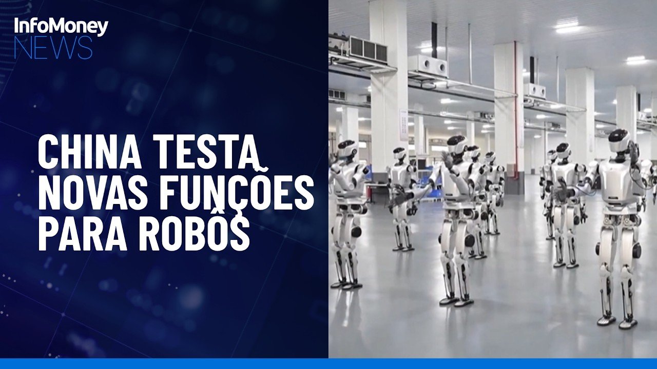 Robôs humanoides ganham produção em massa na China | InfoMoney News