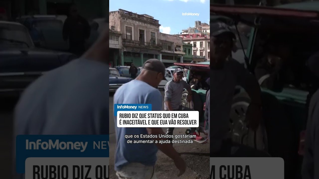 Rubio diz que status quo em Cuba é inaceitável e que EUA vão resolver | InfoMoney News