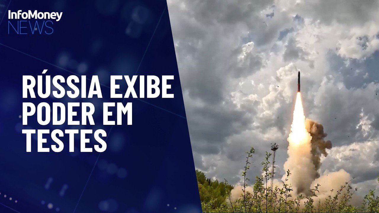 Rússia testa mísseis balísticos e hipersônicos durante exercícios nucleares | InfoMoney News