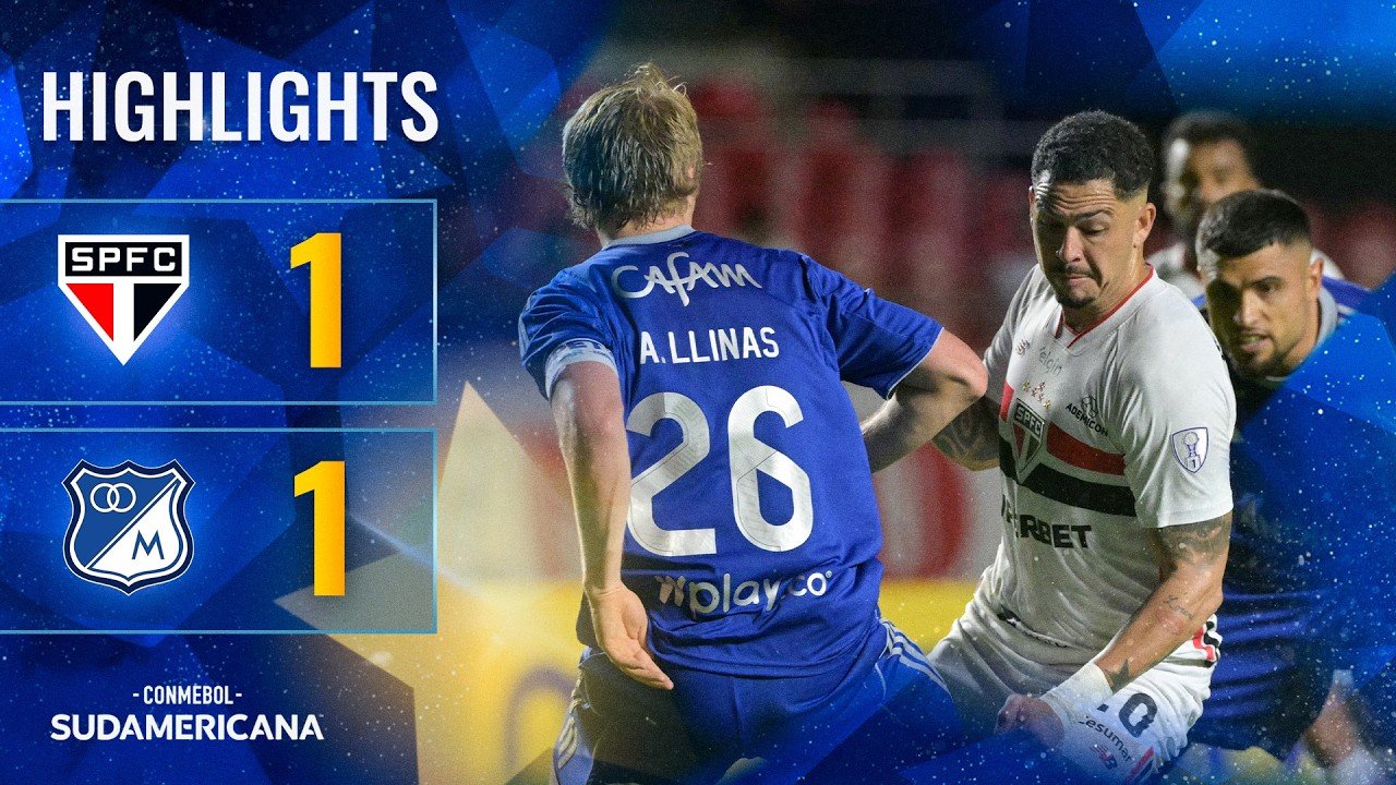 SÃO PAULO X MILLONARIOS | MELHORES MOMENTOS | CONMEBOL SUDAMERICANA 2026