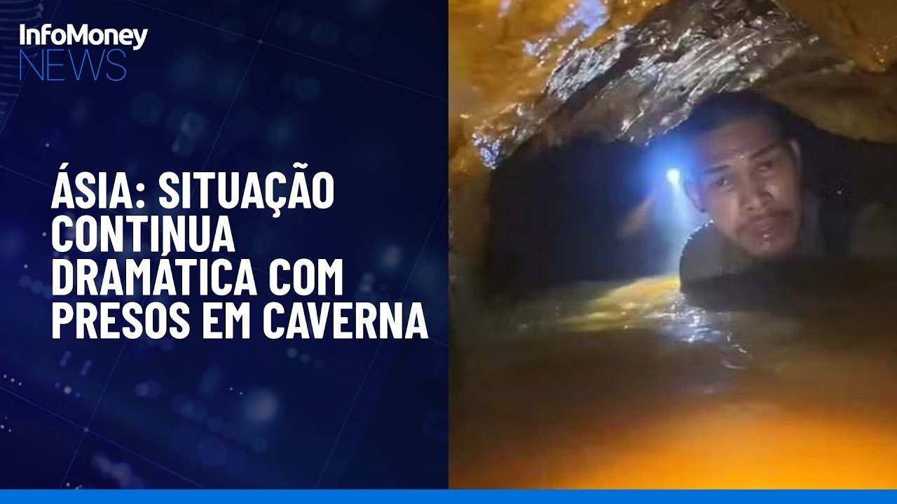 Sete pessoas estão presas em caverna no Laos há quase uma semana após enchente | InfoMoney News