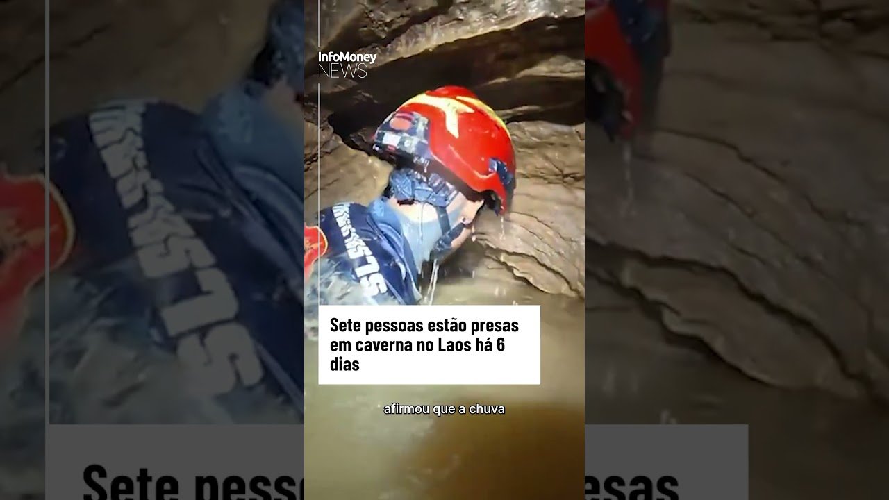 Sete pessoas estão presas em caverna no Laos há quase uma semana após enchente | InfoMoney News