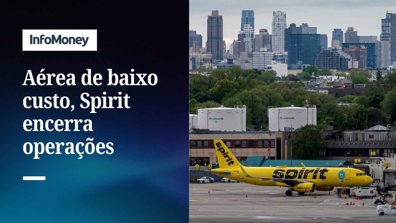 Spirit, companhia aérea low cost, encerra atividades