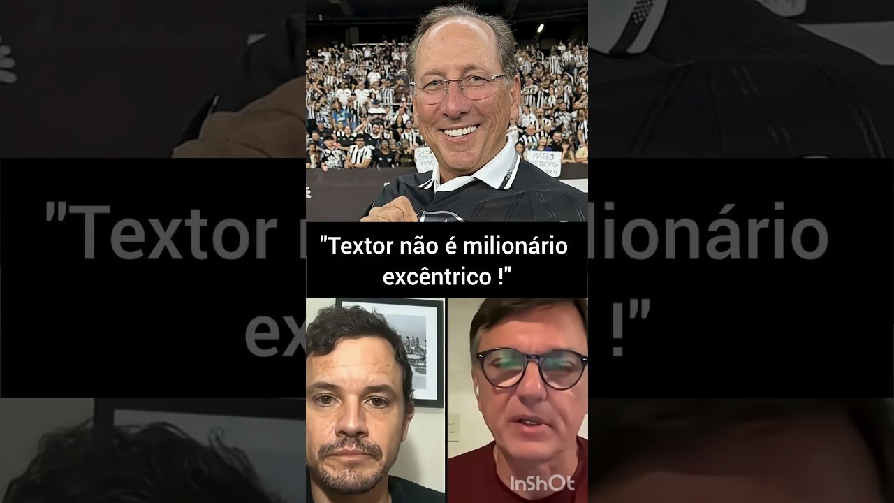 Textor não é um milionário excêntrico! #shorts #futebol #botafogo #textor #fogão #futebolbrasileiro