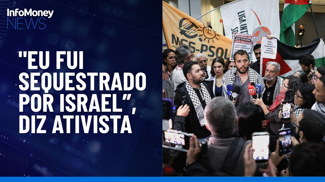 Thiago Ávila volta ao Brasil e alega ter sido torturado por Israel | InfoMoney News