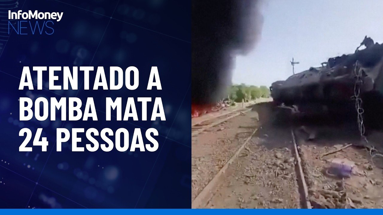 Trem descarrila após explosão e deixa dezenas de vítimas no Paquistão | InfoMoney News