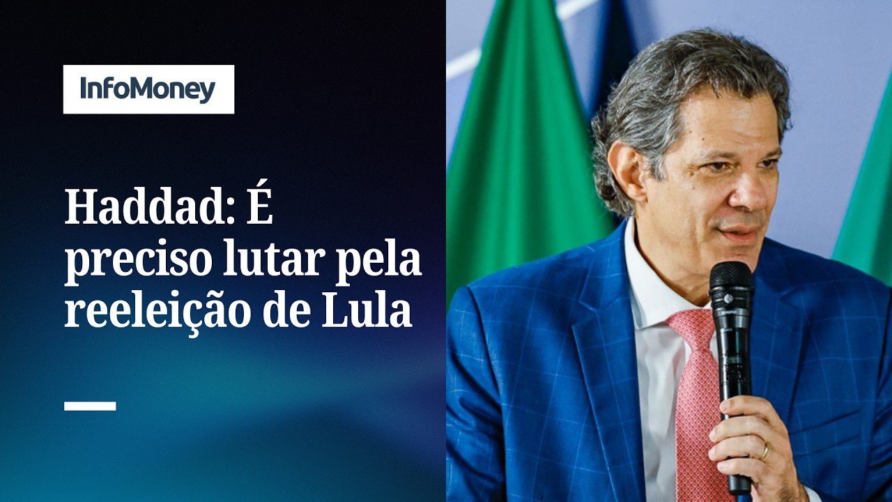 “Vamos trabalhar em uma jornada 7×0 para reeleger Lula”, diz Haddad | InfoMoney News