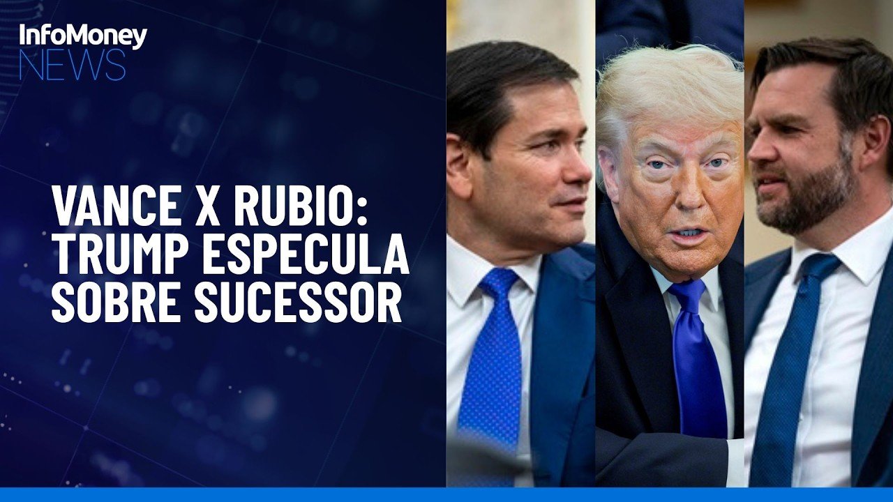 Vance ou Rubio? Trump especula sobre sucessor enquanto “garotos” ganham espaço | InfoMoney News