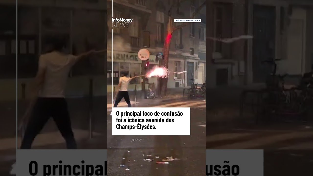 Veja cenas do conflito de rua em Paris após vitória do PSG