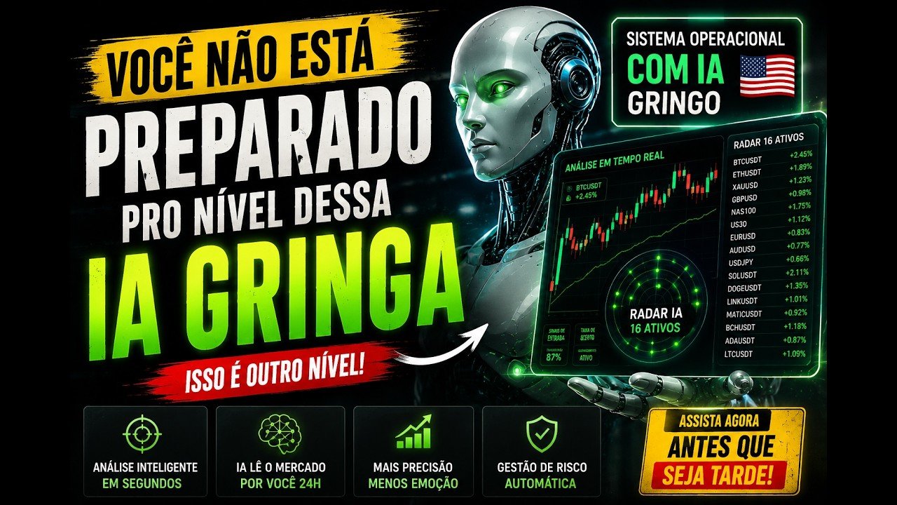 🚨Você Não Está Preparado Pro Nível Dessa IA gringa –  Ela NÃO Perde