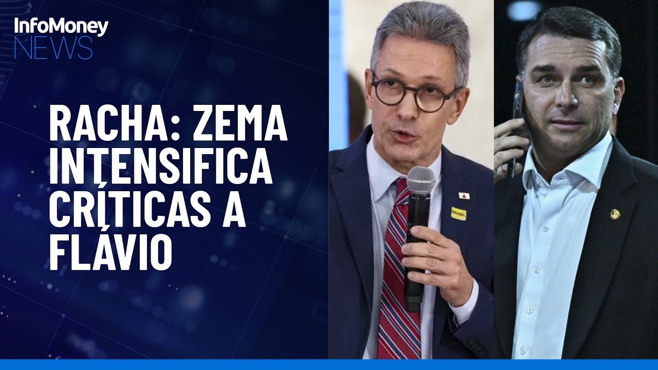 Zema diz que quem votar em Flávio entregará eleição a Lula | InfoMoney News