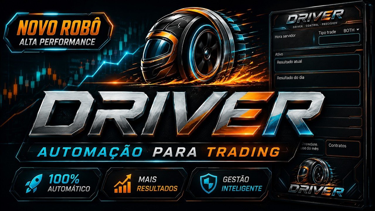 🔥 Conheça o DRIVER: Um Robô Baseado em Sequência de Candles
