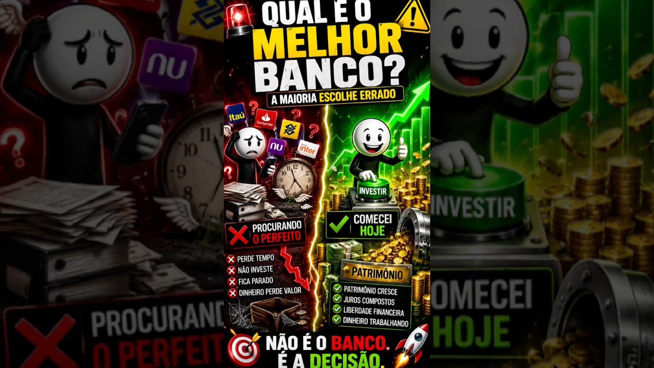 🚨 O MELHOR BANCO PARA INVESTIR? A RESPOSTA VAI TE SURPREENDER
