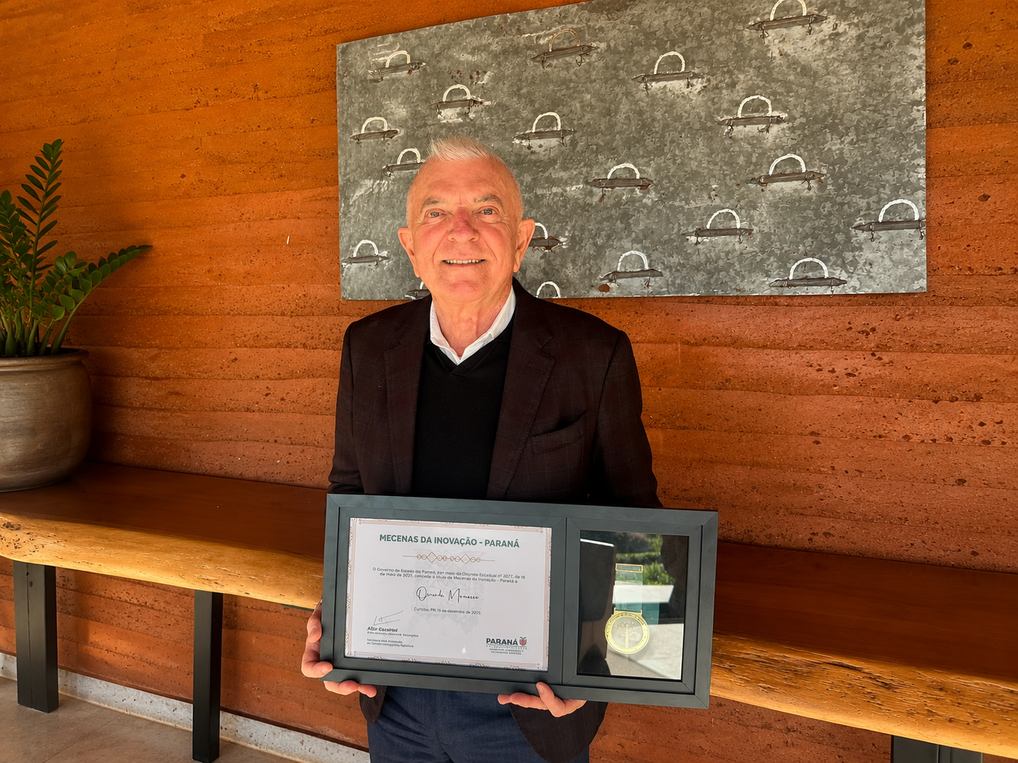 Orandi Momesso é premiado por fomentar a inovação cultural no PR