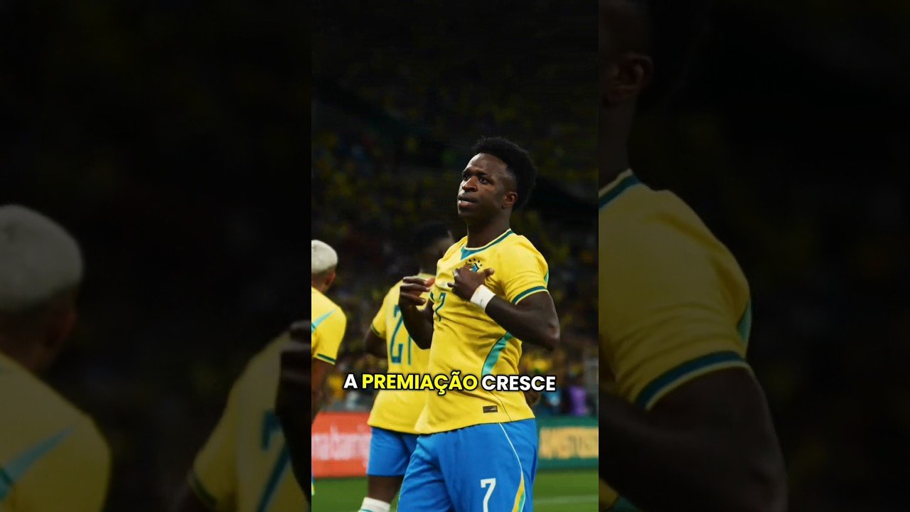 a premiação milionário do Brasil na copa #selecaobrasileira #futebol #copadomundo #neymar