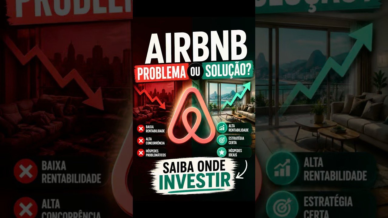 Airbnb, problema ou solução? Saiba onde investir? Fale com o Rei