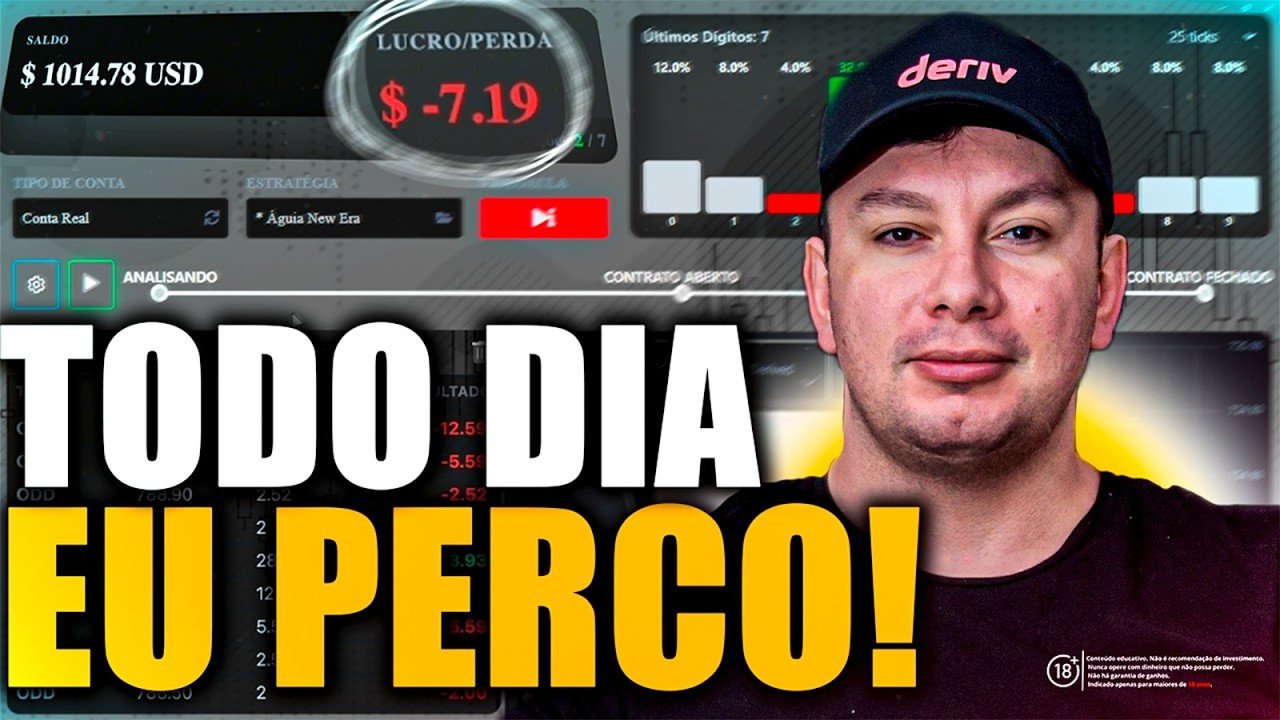 (ALERTA) TODO DIA É LOSS NA DERIV NÃO ADIANTA