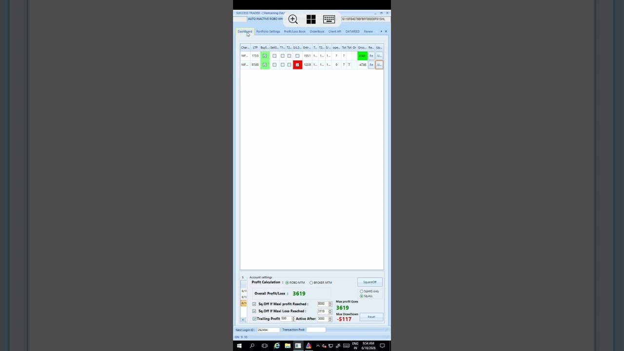 Algo Trading Software working in all segments in mobile phone and Desktop