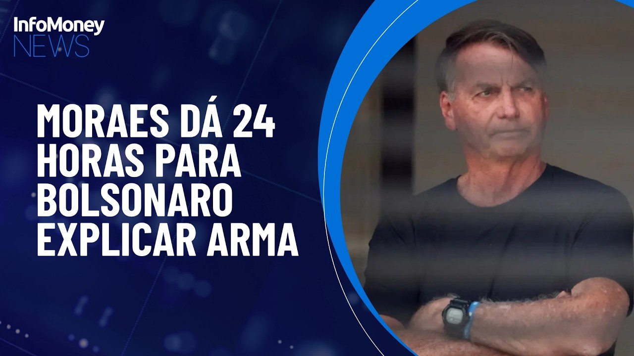 Arma apreendida pode levar Jair Bolsonaro de volta à Papudinha | InfoMoney News