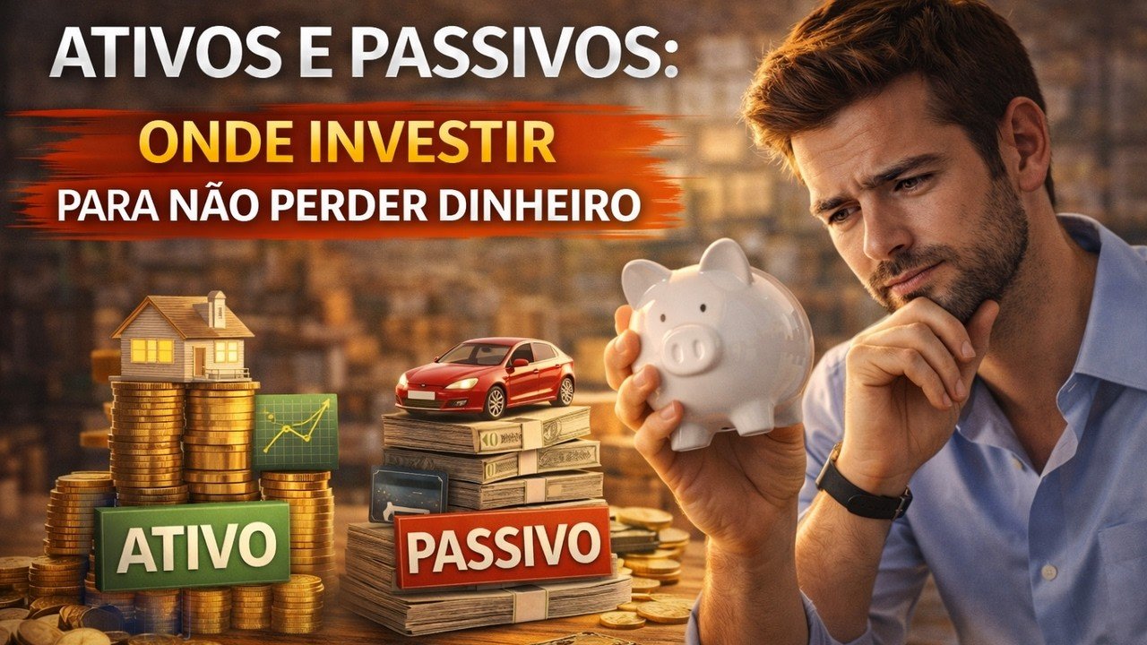 Ativos x Passivos:  Entenda Onde Investir e Evitar Perder Dinheiro