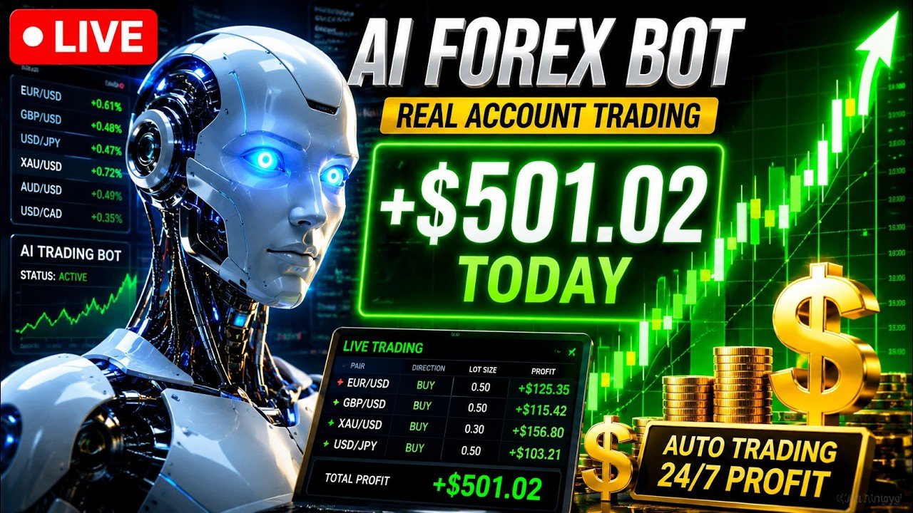 Best AI Forex Robot 2026 | Live Trading Performance#trading #trader #fxtrading #forex #bitcoin
