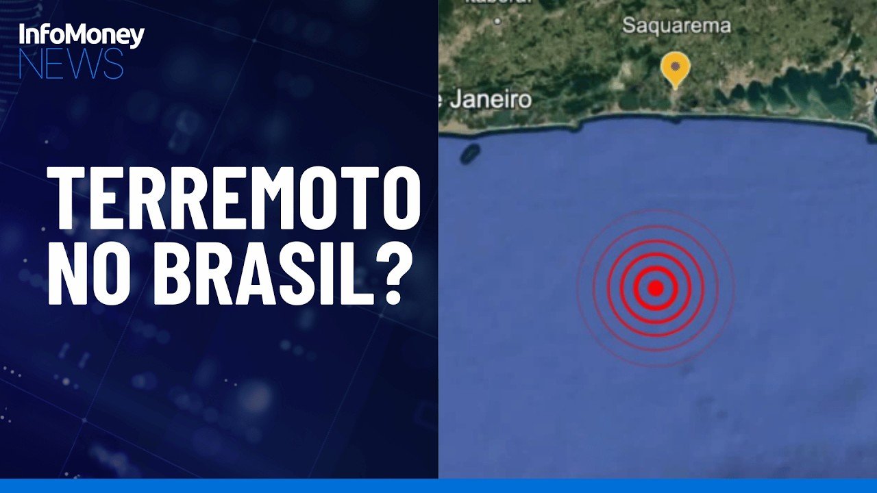 Cinco tremores de terra são registrados no litoral do Rio | InfoMoney News