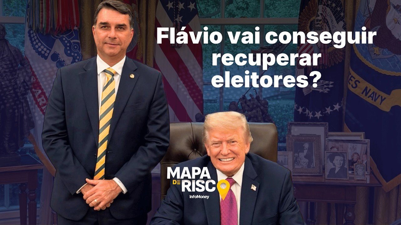 Com Trump, campanha de Flávio quer “virar a página” após crise com Dark Horse | Mapa de Risco
